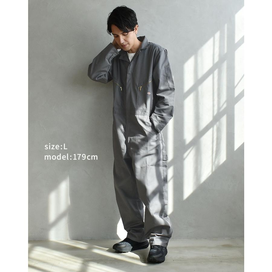 Dickies（ディッキーズ） つなぎ メンズ DICKIES 48799 ブラック 黒