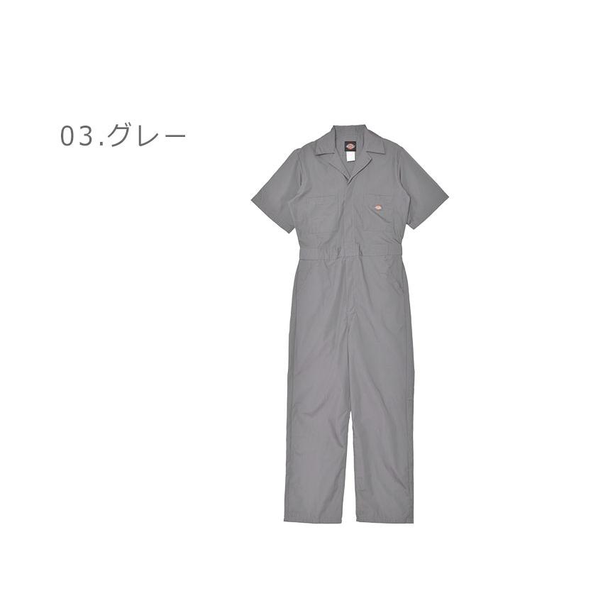 新品未使用 ディッキーズ オールインワン つなぎ グレー XL Dickies（ディッキーズ） つなぎ メンズ DICKIES 33999 ブラック 黒