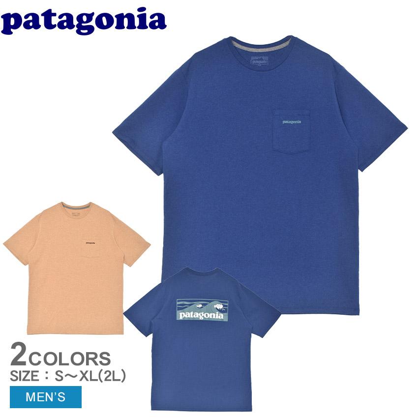 patagonia（パタゴニア） 半袖Tシャツ メンズ PATAGONIA 37655 ブルー 