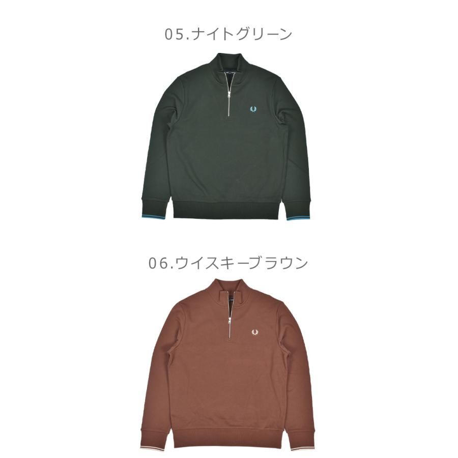 FRED PERRY（フレッドペリー） スウェット メンズ Half Zip Sweatshirt