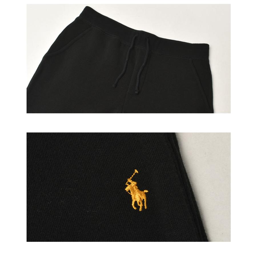 送料無料 ポロ ラルフローレン ロングパンツ メンズ レディース FLC ニット アスレチックパンツ POLO RALPH LAUREN 323883089 黒｜z-mall｜08