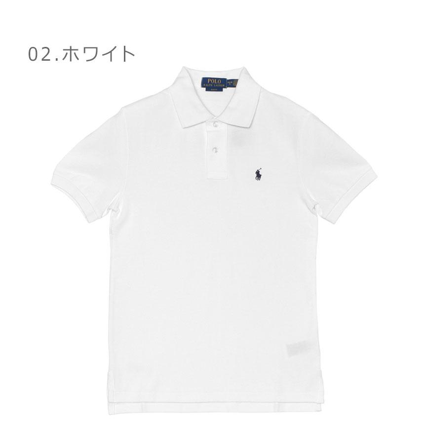 POLO RALPH LAUREN ホワイトポロシャツ M POLO RALPH LAUREN（ポロ