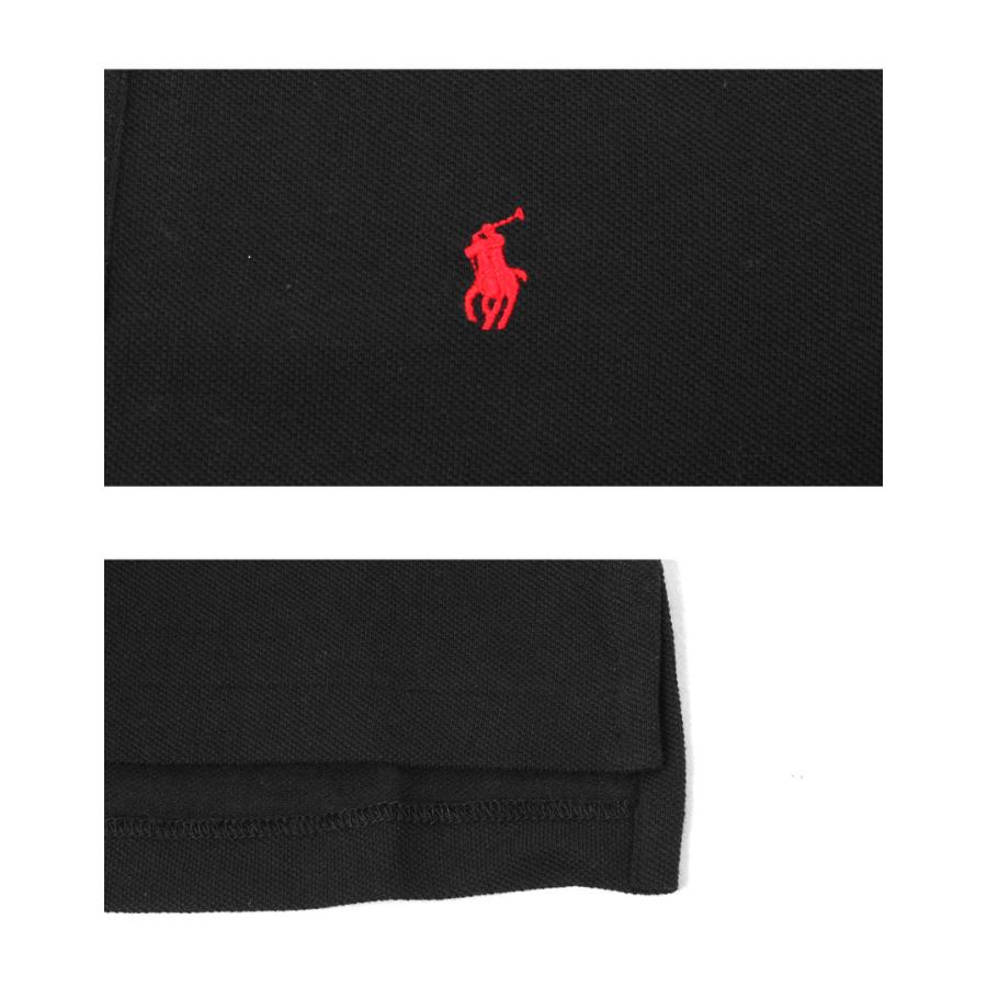 Ralph Lauren ブラック ポロシャツ L POLO RALPH LAUREN（ポロ・ラルフローレン） ポロ ラルフ ローレン