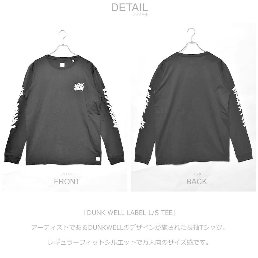 バンクス ジャーナル Tシャツ メンズ ダンクウェル ラベル 長袖Tシャツ