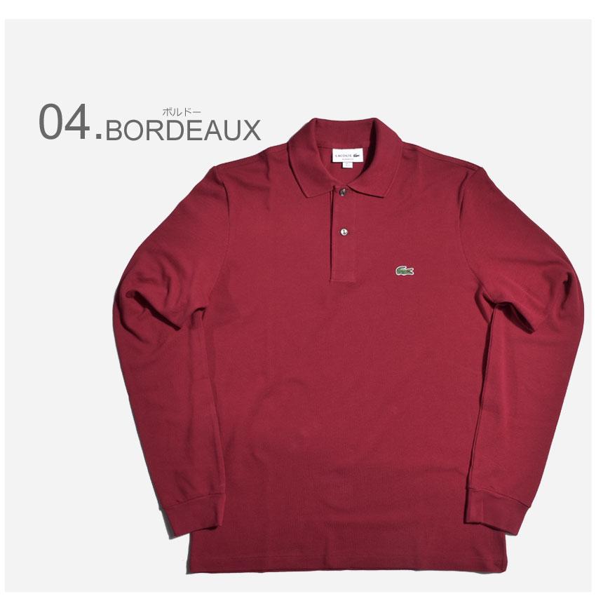 LACOSTE（ラコステ） ポロシャツ 長袖 メンズ ロングスリーブ