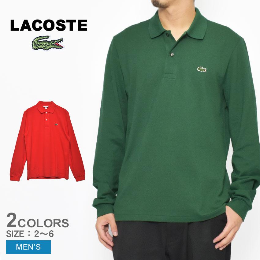 ラコステ LACOSTE ポロシャツ モスグリーン メンズ LACOSTE [LACOSTE]ラコステ メンズ ウェア オーバルロゴワッペン