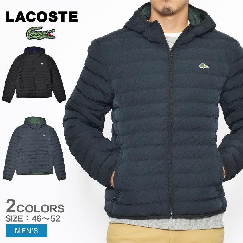LACOSTE 送料無料 ラコステ アウター メンズ ポケッタブル フード付き 