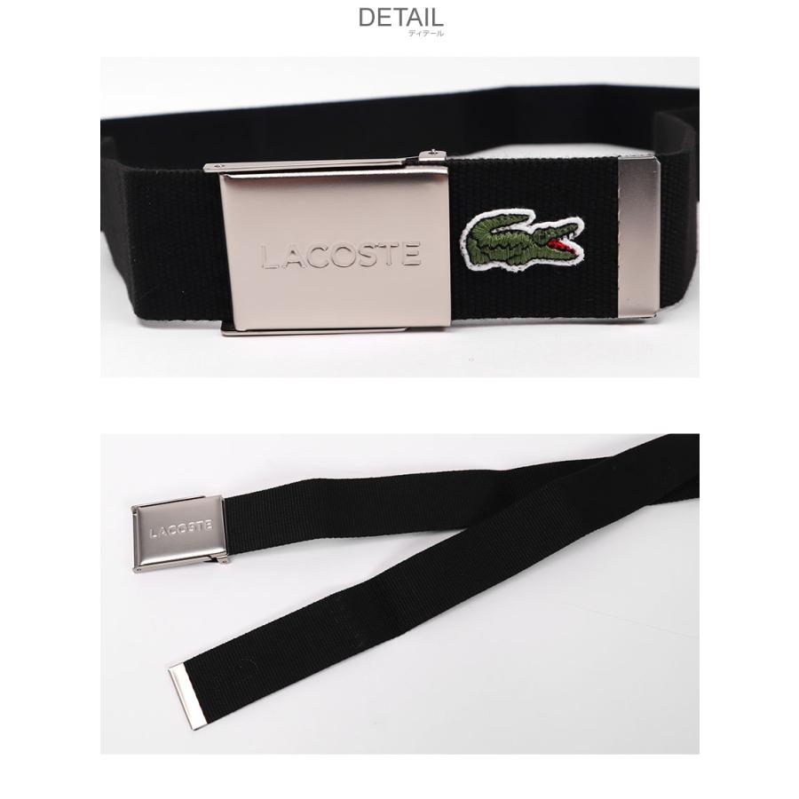LACOSTE（ラコステ） ベルト メンズ メイドイン フランス L1212 布