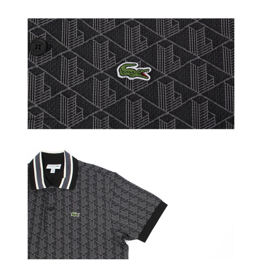 LACOSTE（ラコステ） 半袖ポロシャツ メンズ LACOSTE DH1417 ブラック