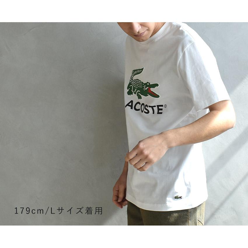 LACOSTE（ラコステ） 半袖Tシャツ メンズ LACOSTE TH1285 ホワイト 白