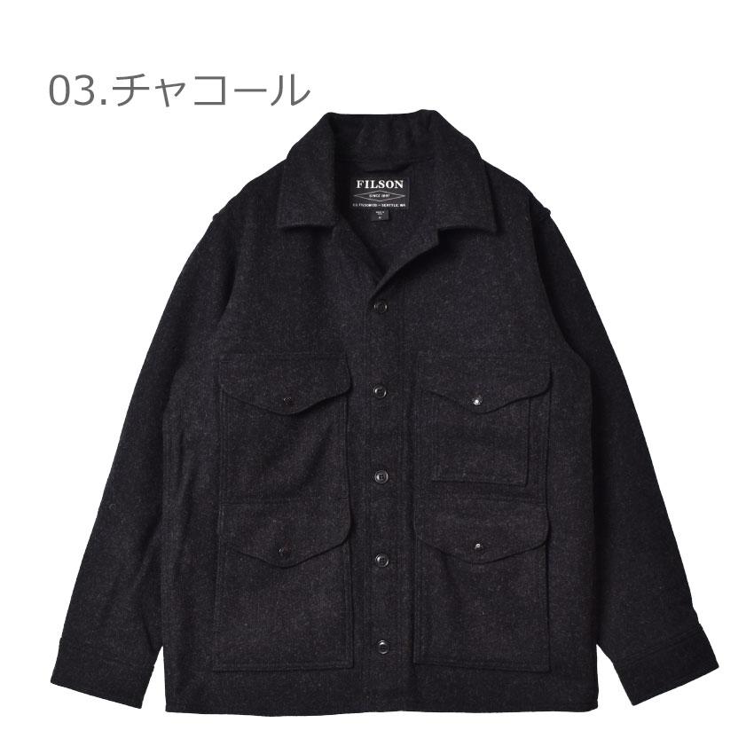フィルソン　38 FILSON GARMENT チャコール　アメリカ製 FILSON（フィルソン） ジャケット メンズ FILSON 11010043 カーキ