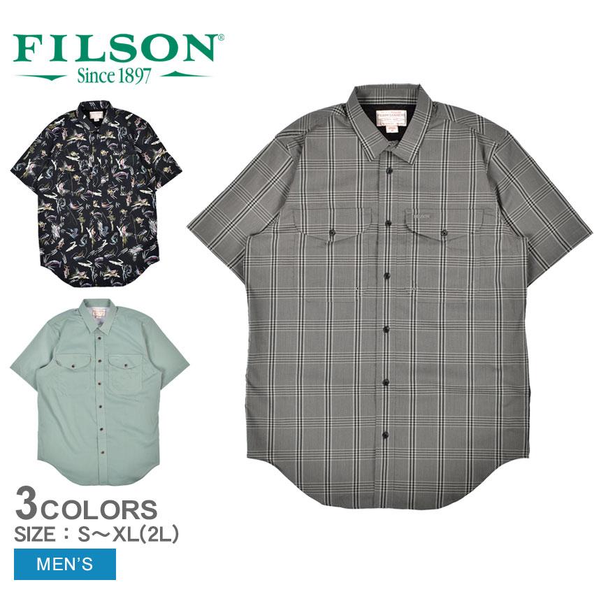 FILSON（フィルソン） 半袖シャツ メンズ TWIN LAKES SHORT SLEEVE
