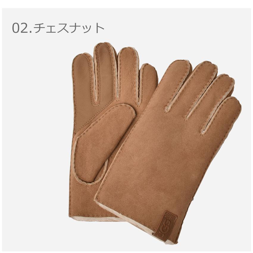 UGG（アグ） 手袋 メンズ ホイップステッチ シープスキン グローブ UGG