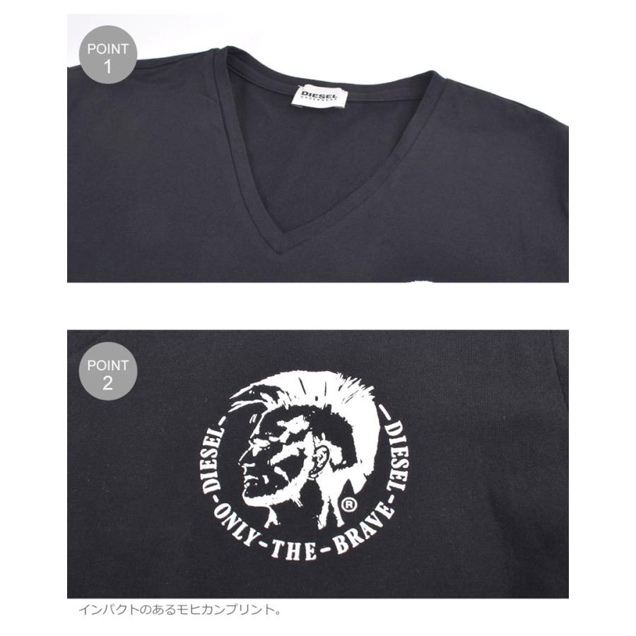 DIESEL（ディーゼル） 3パック Tシャツ 半袖 メンズ UMTEE マイケル
