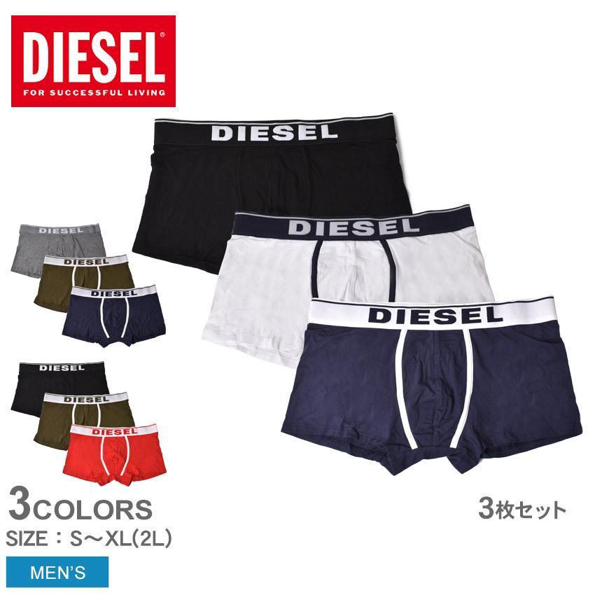 DIESEL（ディーゼル） ボクサーパンツ メンズ UMBX DAMIEN 3パック