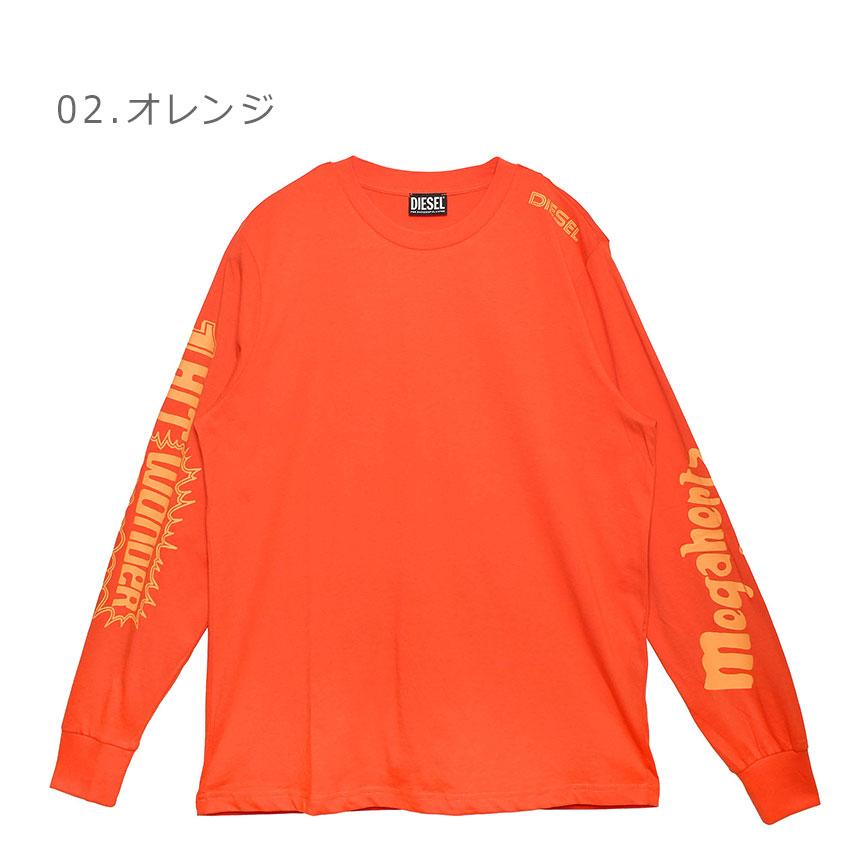 DIESEL（ディーゼル） 送料無料 Tシャツ 長袖 メンズ T-JUST E6 L／S