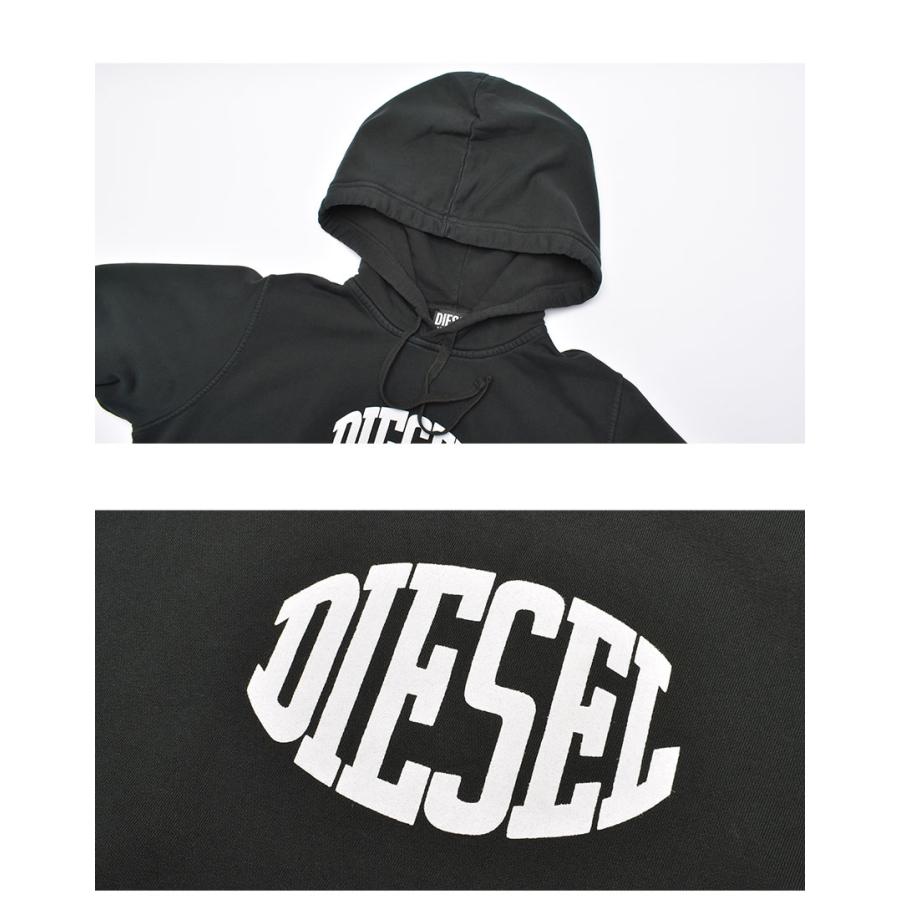 【新品未使用】DIESEL ディーゼル パーカー Mサイズ ロゴ Brandol / DIESEL ディーゼル パーカー ロゴ フーディー Mサイズ
