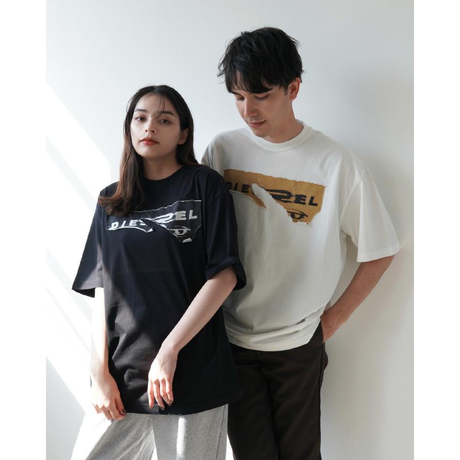 DIESEL ディーゼル 半袖Tシャツ メンズ T-WASH-POFF A085260JYYF