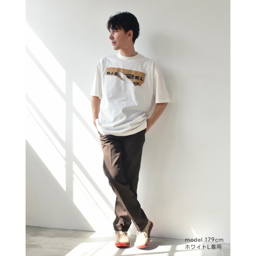 DIESEL（ディーゼル） 半袖Tシャツ メンズ T-WASH-POFF DIESEL