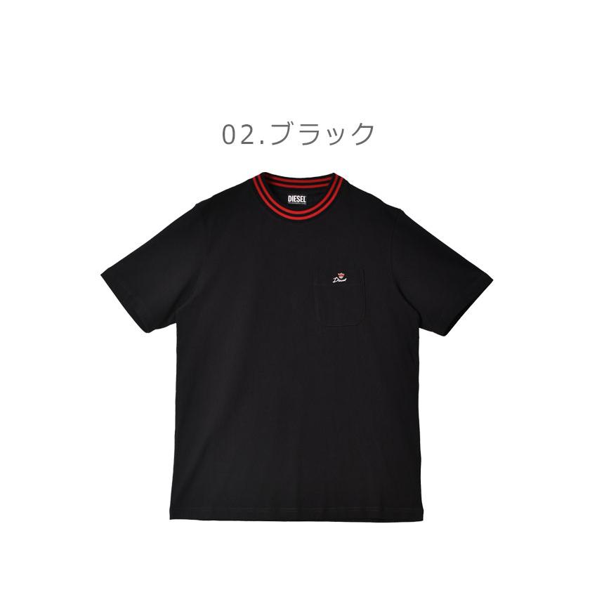 DIESEL 送料無料 ディーゼル 半袖Tシャツ メンズ T-JUST-POCKET