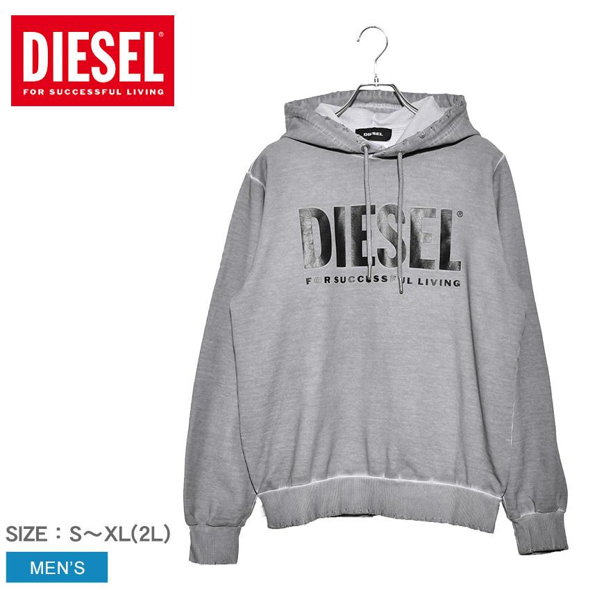 日曜日はポイントup ディーゼル パーカー メンズ Diesel 無地 長袖 ブランド スウェット ストリート おしゃれ シンプル ロゴ 防寒 暖かい フード 春 父の日 Z Mall ヤフーショッピング店 通販 Yahoo ショッピング