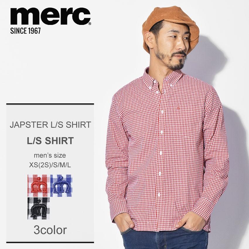 Merc メルクロンドン メンズ 長袖シャツ ジャプスター 長袖シャツ トップス ギンガムチェック ブランド 服 2333 0001 Z Mall ヤフーショッピング店 通販 Yahoo ショッピング