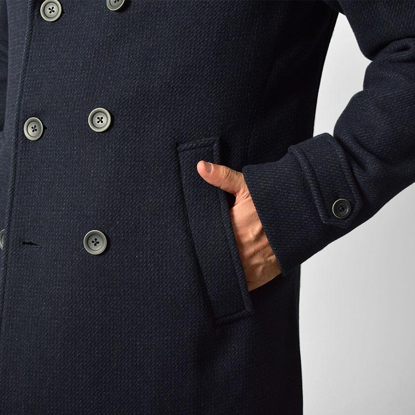 HERNO ヘルノ テック Pコート メンズ PE000031U-33345R ブルー HERNO ヘルノ テック Pコート メンズ PE000031U-33345R ブルー