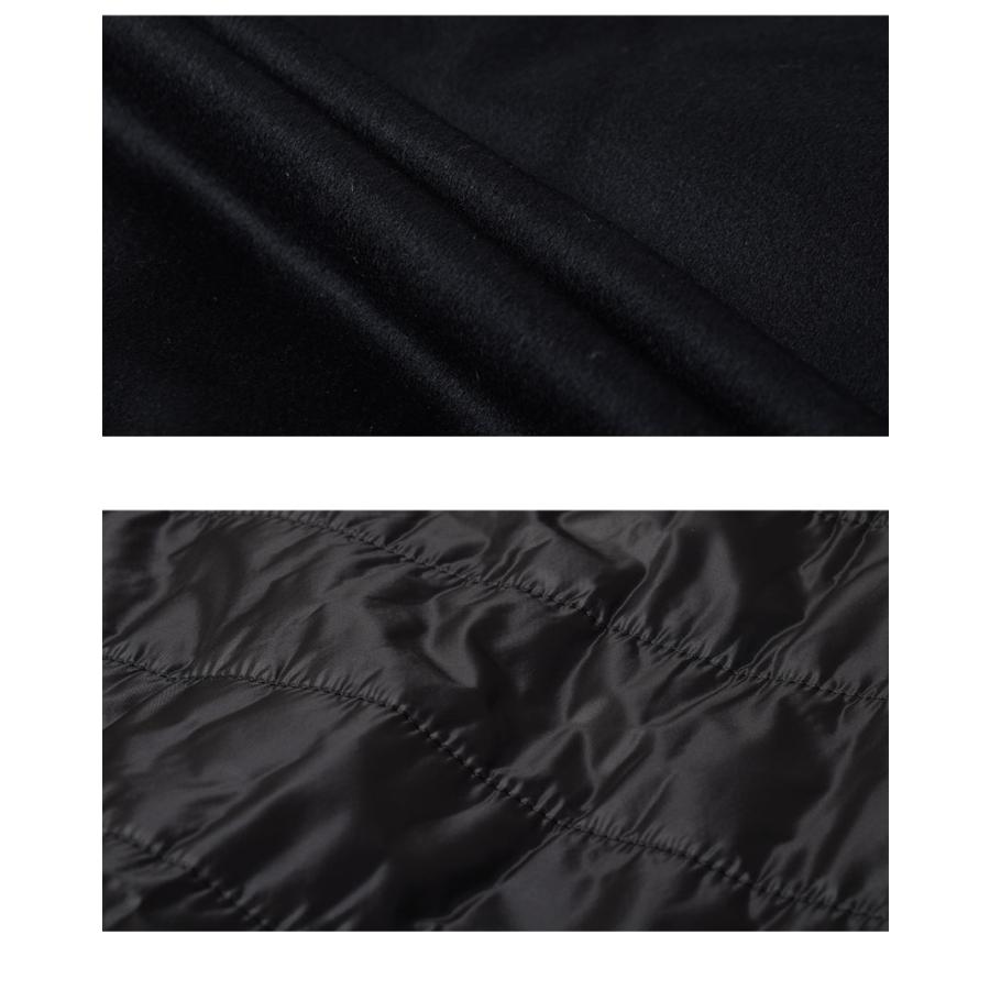 ヘルノ ジュポット ボンバー ジャケット メンズ HERNO GI000302U-33318 ブラック 黒 アウター 上着 イタリア製 ブランド ラグジュアリー ボア おしゃれ | HERNO | 06
