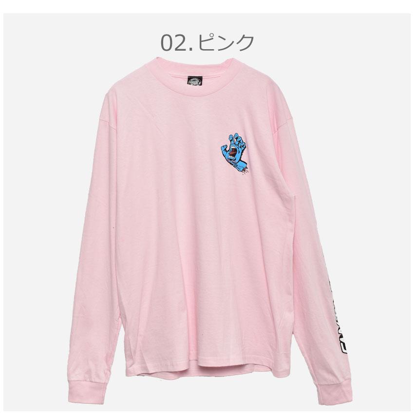 サンタクルーズ Tシャツ メンズ スクリーミングハンド 長袖 SANTACRUZ