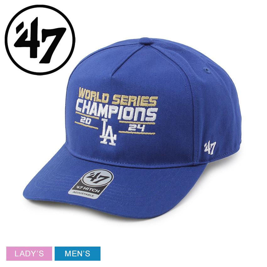 47 WORLD SERIES 2024 キャップ Men's '47 Navy Los Angeles Dodgers 2024 World Series Hitch