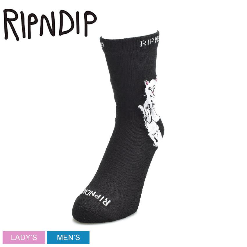 Ripndip 靴下 レディース メンズ リップンディップ Lord Nermal Mid Socks おしゃれ ソックス ブランド スケーター スケート ストリート 猫 母の日 21 夏 Z Mall ヤフーショッピング店 通販 Yahoo ショッピング