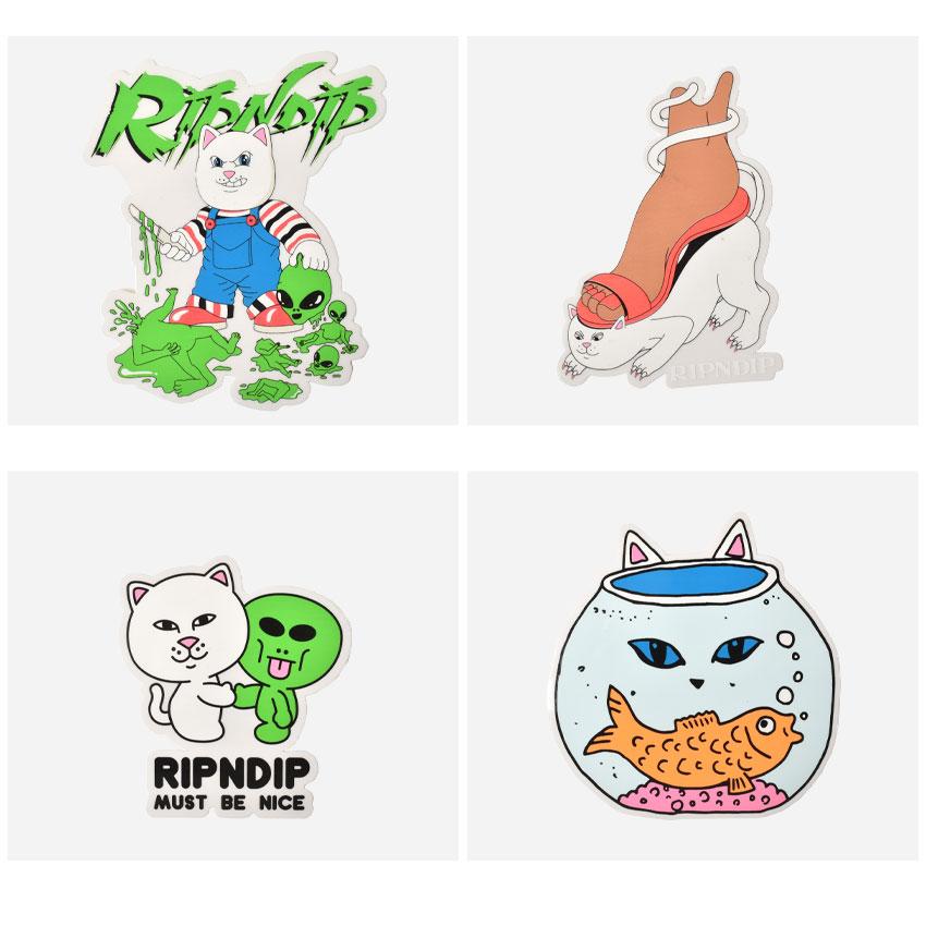 Disney - Rinapi♡ribon出品 RIPNDIP （ネコポス配送） リップンディップ ステッカー メンズ
