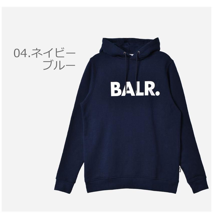 BALR.（ボーラー） パーカー メンズ ブランド ストレート フーディー 