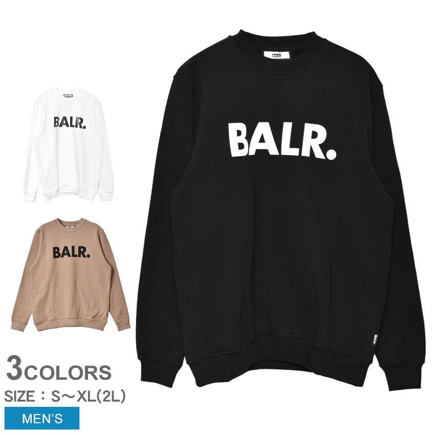 BALR.（ボーラー） スウェット メンズ ブランド ストレート クルー