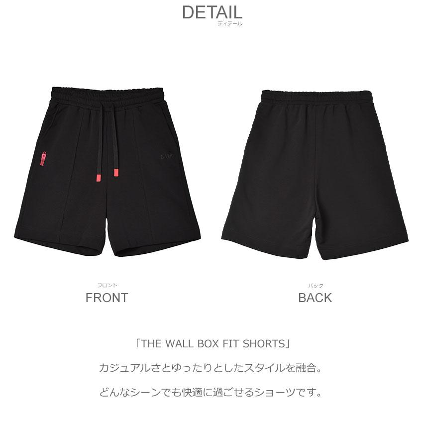 【未使用・新品】BALR.（ボーラー）のショートパンツ　Мサイズ BALR.（ボーラー） ショーツ メンズ BALR. B1431.1065 ブラック 黒