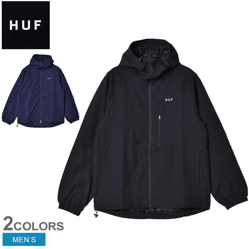 【M】HUF マウンテンパーカー 黒 HUF（ハフ）｜マウンテンパーカー一覧 - WEAR