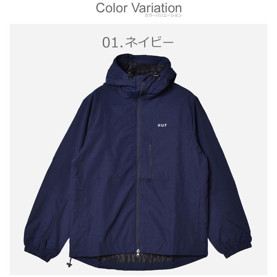 HUF（ハフ） マウンテンパーカー メンズ エッセンシャル ジップ 