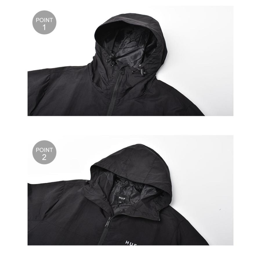 HUF（ハフ） マウンテンパーカー メンズ エッセンシャル ジップ