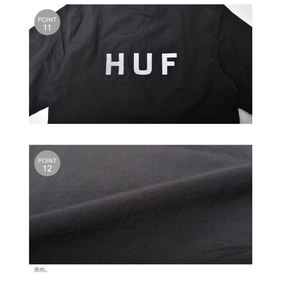 HUF（ハフ） マウンテンパーカー メンズ エッセンシャル ジップ 