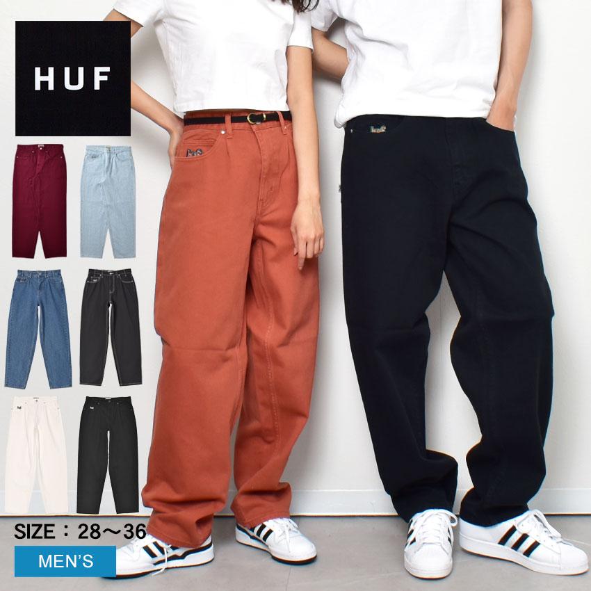 HUF（ハフ） ボトムス メンズ HUF PT00242 ブラック 黒 ホワイト 白