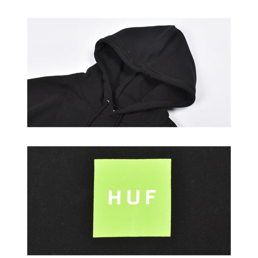 HUF（ハフ） パーカー メンズ HUF PF00573 ブラック 黒 グレー ウェア