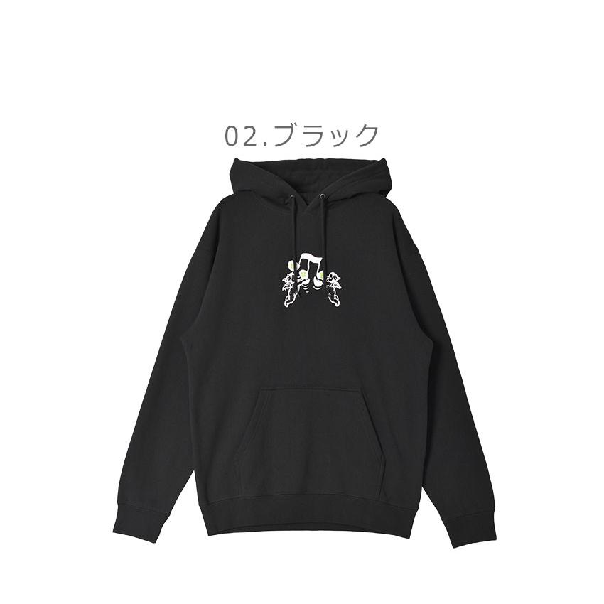 HUF（ハフ） パーカー メンズ HUF PF00681 ベージュ ブラック 黒