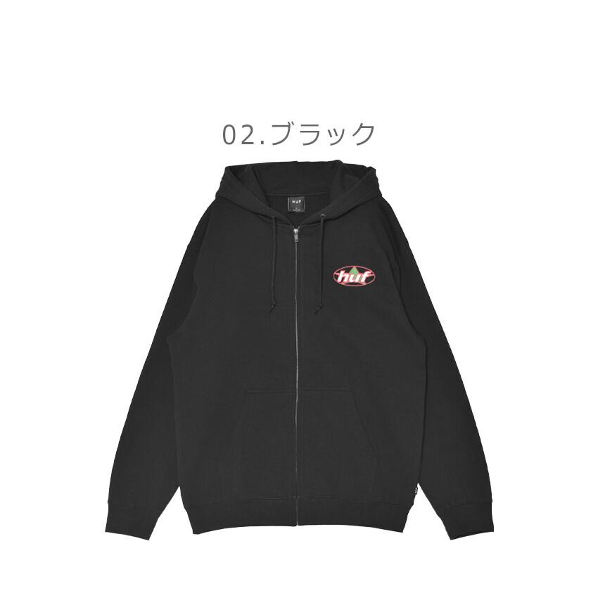HUF（ハフ） パーカー メンズ HUF PF00706 ブラック 黒 ベージュ 