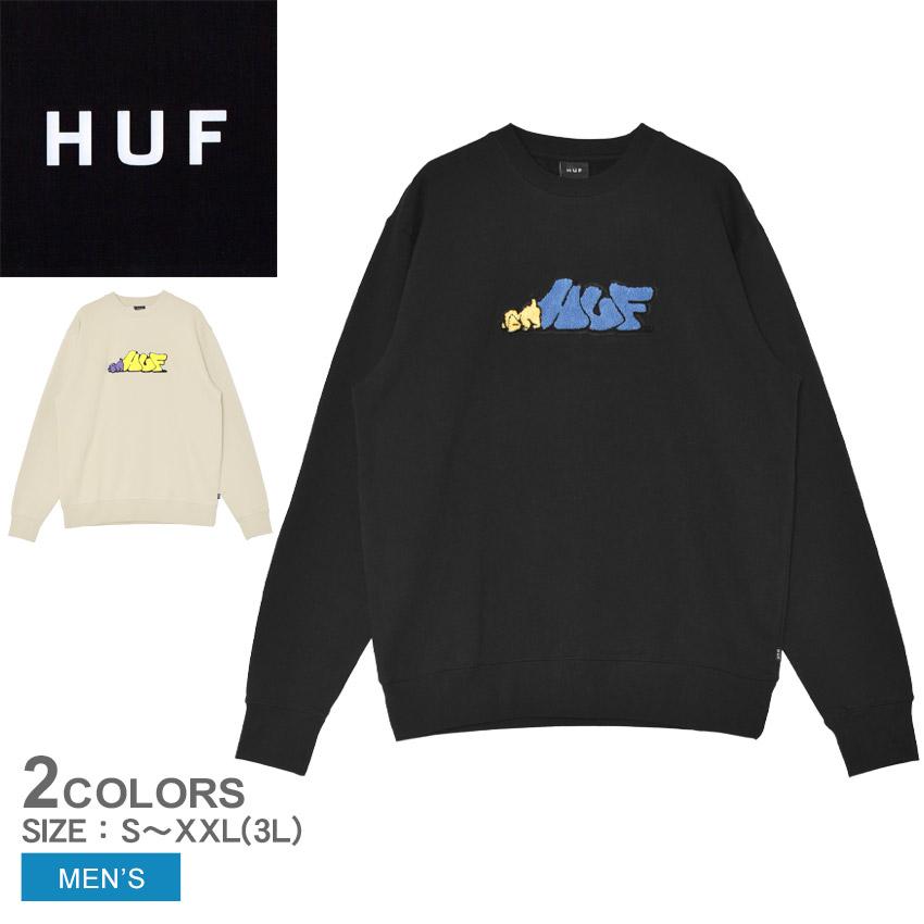 HUF（ハフ） スウェット メンズ HUF PF00715 ブラック 黒 ベージュ