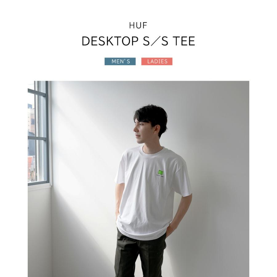 HUF（ハフ） 半袖Tシャツ メンズ HUF TS02400 ホワイト ブラック 黒