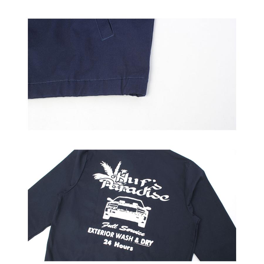 HUF ジャケット HUF（ハフ） ジャケット メンズ HUF JK00464 ベージュ ネイビー 紺