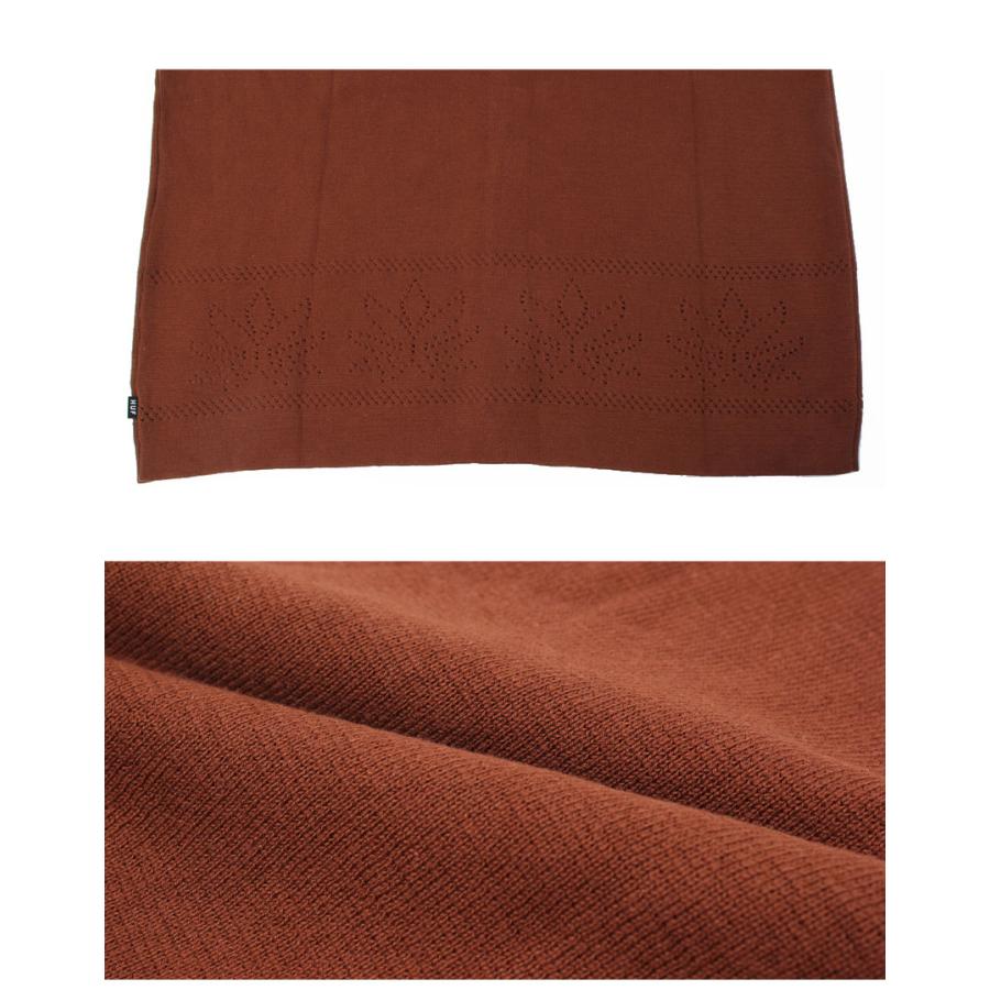 HUF（ハフ） 半袖カーディガン メンズ HUF KN00545 ブラウン 茶 ウェア