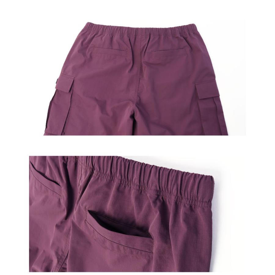 HUF（ハフ） ハーフパンツ メンズ HUF PT00355 パープル 紫 ブラウン