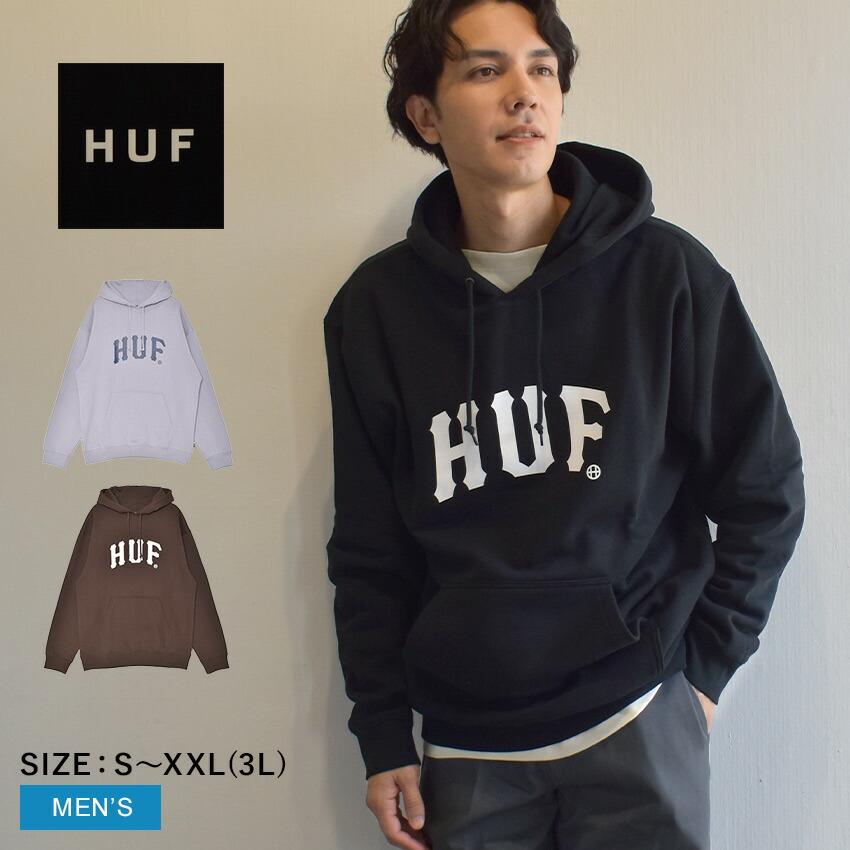HUF（ハフ） フーディー メンズ HUF PF00759 ブラック 黒 ブラウン