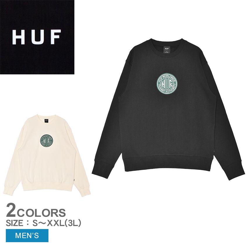 HUF（ハフ） スウェット メンズ HUF PF00760 ベージュ ブラック 黒